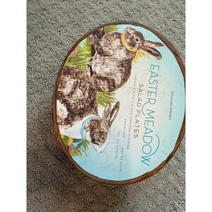 Williams Sonoma set‎ of 3 Easter Meadow salad plates